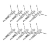 NIYANGLE Jesus Figure Featuring Versatile Decoration Charm Pendant Stainless Steel 10pcs Silver for DIY Assembly Experience and Meticulous Craftsmanship with Realistic and Home Decor