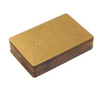 NIYANGLE Khaki Skull Pattern Playing Cards Game Deck with Excellent Hand Feeling and Sturdy Paper Material for Office Time Playing and Holiday Board Game Poker