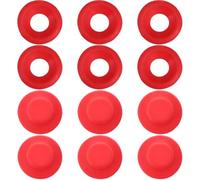 NIYANGLE Leak-Proof Swing Bottle Gaskets 12Pcs Replacement Caps for Glass Beer and Soda Bottles Sealing Tool for Homemade Brewing and Drink Preservation