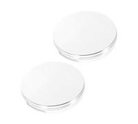 NIYANGLE Loose Powder Boxes 2 Sets 5g Ultra-thin Flip-type Cosmetic Powder Cases with Mesh Sifter and Puff for Women Portable Makeup Storage and Travel