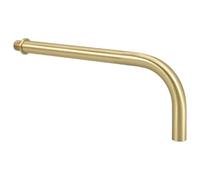 NIYANGLE M10 Threaded Extension Rod Brass Elbow Tube Bender 15Mm Copper Pipe Bending Tool Internal Thread for Pendant Light Extension and Ceiling Fan Downrod Installation, Lighting Fixture