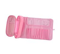 NIYANGLE Makeup Brush Bag Rolling Wrap Compact Cosmetic Storage Pouch Travel Vanity Case for Women