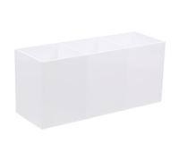 NIYANGLE Makeup Brush Holder Organizer Stylish Desktop Storage Box for Sundries Remote Control and Pens for Bedroom and Bathroom Use Neat and Space-saving Design