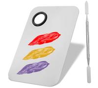 NIYANGLE Makeup Mixing Palette with Tools Cosmetic Tool for Blending Foundation Blush Lip Eyeshadow Colors Easy to Use for Custom Makeup