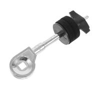 NIYANGLE Metal Drum Leg with Cymbal Head and Stacker Mount Stable Bass Drum Holder for Practice and Professional Use Easy Installation Compatible