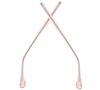 NIYANGLE Metal Eyeglass Temples Replacement Legs, 1 Pair Sturdy Arms for Glasses Repair Accessories, Suitable for Spectacles