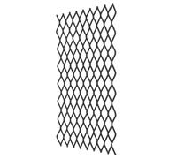NIYANGLE Metal Fireplace Grate Ember Retainer Heavy-Duty Ash Mesh for Firewood Stove and Fire Pit, Sturdy Heat-Resistant Channel Grate for Home Heating and Outdoor Fireplaces