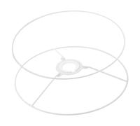 NIYANGLE Metal Lamp Shade Ring DIY Frame for Drum Lampshade Making Vintage and Modern Style Light Cover Holder for Fabric Paper Lampshade Crafting