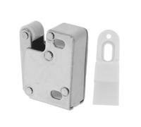 NIYANGLE Metal Wheel Push Close Door Catch with Impact-Resistant Ball Lock Press to Open Cabinet Rebounder for Wardrobe and Kitchen Doors Self-Opening Handle Buckle Fastener