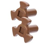 NIYANGLE Microwave Plate Shaft Turntable Roller Guide Y-Shaped Plastic Coupler with Glass Tray Support Efficient Motor Drive Replacement Parts for Microwave Oven Cooking Accessories