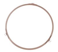 NIYANGLE Microwave Tray Replacement Part with Plastic Glass Plate Tray Support and Even Heating Turntable Roller Ring for Kitchen Gadgets and Microwave Oven Use
