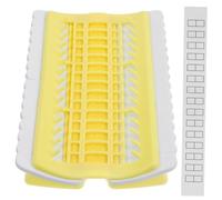 NIYANGLE Mini Cross Stitch Thread Organizer Plastic Embroidery Floss Arranger for Home Lightweight Thread Project Card Holder for Beginners