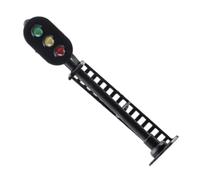 NIYANGLE Miniature Traffic Light Model for Sand Table Decor Compact DIY Signal Lamp for Train Layouts Realistic Traffic Signal for Model Railway Scenes and Easy to Install