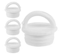 NIYANGLE Mop Bucket Stopper Replacement 4 pcs Drain Outlet Plug 3.3 cm Rubber Sealing Plug for Rotatable Mop Buckets Prevents Water Overflow in Cleaning Sink and Bathroom Use
