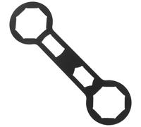 NIYANGLE Motorcycle Front Fork Wrench 46mm and 50mm Iron Shock Absorber Repair Tool for Practical and Versatile Use in Motorcycle Maintenance