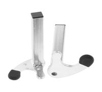 NIYANGLE Motorcycle Rear Wheel Stand U-shape Attachment 1 Pair Iron Heavy-duty for Easy Installation and Secure Motorcycle Lift Side Stand