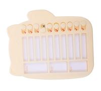 NIYANGLE Multi-functional Portable Chore Chart for Planning List Visual Schedule and Reward Tracker Behavior Management Board for S Self-discipline and Task Reminder