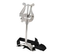 NIYANGLE Multifunctional Euphonium Music Score Stand Silver Portable Music Stand for Rehearsal and Performance Lightweight Sheet Rack