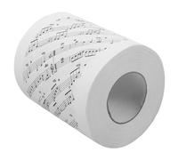 NIYANGLE Musical Note Toilet Paper Novelty Festive Roll Music Notes Pattern Tissue Roll for Christmas