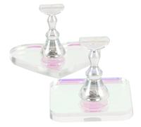 NIYANGLE Nail Art Practice Hand Stand Magnetic Nail Holder for Painting Portable Display Stand Tech Accessories