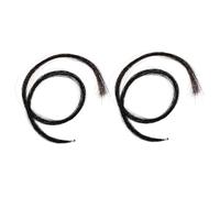 NIYANGLE Natural Violin Bow Horse Hair Hanks Prepared Replacement for Violin and Bows Easy DIY Rehairing Suitable for Beginner and Student Instrument Accessories