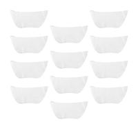 NIYANGLE Neck Sheets and Good for Absorption 100pcs White Plant-based for Skin Care, Water Saving Soft Nonwoven Paper for Neck Moisturizing Treatment for Kinds of People