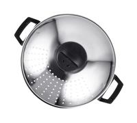 NIYANGLE Noodle Pot with Lid and Strainer Stainless Steel Cookware Quick Drain Pasta Pot Multi-Functional Kitchen Cooking Tool for Home Use