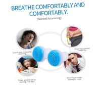 NIYANGLE Nose Breath Apparatus Set 2 Nose Clips for Sleep Mini Nasal Device with Adjustable Sizes for Snoring Prevention and Better Breathing