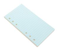 NIYANGLE Pages Colorful Ruled Loose Leaf Paper for Notebooks Smooth Writing Planner Refill Personal Organiser Inserts for Daily Notes Diary Finance Records