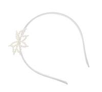 NIYANGLE Pearl Headband for Bridesmaid Hair Accessories Chic Bridal Headpiece for Wedding Hair Beautifully Crafted Girls Bridal Headpiece for Special Occasions
