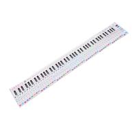 NIYANGLE Piano Practice Cards for Key Keyboard Simulation Paper Chart Helps Beginners Learn Finger Techniques for Home Practice Sessions