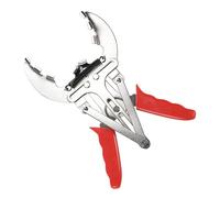 NIYANGLE Piston Ring Expander Pliers for Car Engine with Comfortable Handle and Alloy Steel Construction, Red Ratchet Tool to Prevent Damaging Piston Rings during Removal and Installation