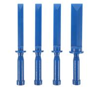 NIYANGLE Plastic Car Scraper Tool Set 4pcs Non-scratch Gasket and Adhesive Remover Kit for Vehicle Surface Cleaning and Protection