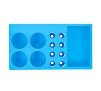 NIYANGLE Portable Abs Stool Sampling Cup Tray and Test Tube Holder Lightweight and Sturdy Urine Tube Rack Organiser for Nurses and Laboratory Use