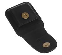 NIYANGLE Portable and Lightweight Leather Cigarette Case with Stylish Black Leather Lighter Holder, for Storage and Outdoor Travel to Protect Your Lighter Securely