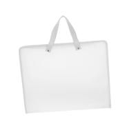 NIYANGLE Portable Art Portfolio Folder Handheld File Bag for Artists White 8k Sketch Paper Storage Carrier for Painting Drawing Documents