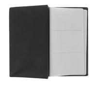 NIYANGLE Portable Business Card Book Holder with Capacity Multilayer Card Organizer Binder File for Office Men Women with Soft Cover for Easy Classification and Quick Access