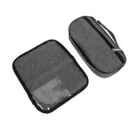 NIYANGLE Portable Insulin Pen Case Travel Organizer - Gray Hard Shell Diabetic Medicine Storage Box 21x11.5x5.5cm - Insulin Case for Traveling with Pen Holder