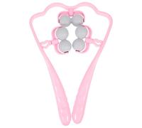 NIYANGLE Portable Neck Massager with Abs Material for Cervical Spine Pain Relief and Headache Recovery, Handheld Multi-Function Roller Massage Stick for Home Use and Shoulder Relaxation