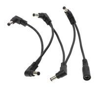 NIYANGLE Professional Guitar Effector Power Supply Cable Lightweight Design Convenient to Use and Carry with Portable Pvc Material for Performance and Connecting Musical Instruments