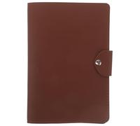 NIYANGLE Pu Leather Golf Scorecard Holder Portable Hard Shell Golf Score Card Organizer Notebook for Men and Sport Events