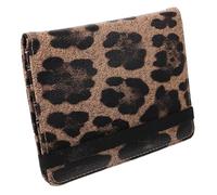 NIYANGLE Pu Leopard Print Passport Holder RFID Travel Document Organizer Passport Case with Multiple Card Slots and Pen Holder for Men and Women
