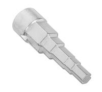 NIYANGLE Radiator Valve Ratchet Socket Wrench Carbon Steel Step Spanner with 1/2" Internal Square Hole for Valve Core Removal and Installation, Portable Plumbing Tool for Radiator