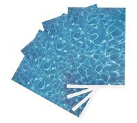 NIYANGLE Realistic Water Effect Paper Material 4pcs Easy to Cut for Miniature Lakes and Architectural Models for Outdoor Courtyards and Enthusiasts Enhancing Authenticity