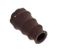 NIYANGLE Red Porcelain Burner Portable Moxibustion Pot for Body Therapy Scraping Massage Tool for Cold Dispelling and Energy Regulation and Safe Design