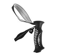 NIYANGLE Replacement 18mm Trekking Pole Grip Handle with Wrist Strap for Hiking and Skiing Poles - Outdoor Mountaineering Walking Stick Accessory, White and Black