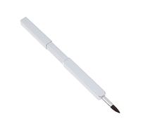 NIYANGLE Retractable Lip Brush with Nylon Fiber Portable Lipstick Applicator Metal Tube for Easy Travel and Daily Makeup for Professional Beauty Use and Cosmetic Bags