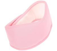 NIYANGLE Reusable Pink Castor Oil Neck Pack Wrap Made of Soft Cloth with Simple Look, Designed to Sleep and Provide Neck Care, for Relaxation and Home Use