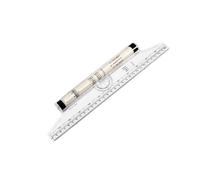 NIYANGLE Rolling Parallel Drawing Ruler with Angle Measurement for Students and Office Use Multipurpose Drafting Scale for Precise Geometry and Technical Drawing