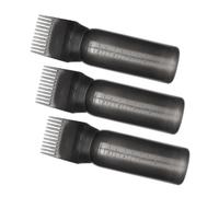 NIYANGLE Root Comb Applicator Bottle 3 Pcs 160Ml Lightweight PP for Hair Dye Salon Use